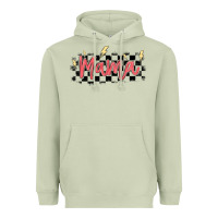 Matcha checkered mama Heavyweight Hoodie - MaliasSmallBusiness
