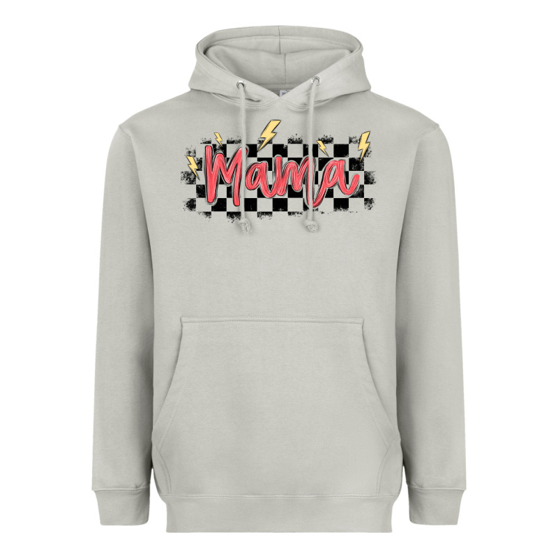 Checkered Mama Heavyweight Hoodie by MaliasSmallBusiness | Teevron