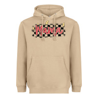 Mushroom checkered mama Heavyweight Hoodie - MaliasSmallBusiness