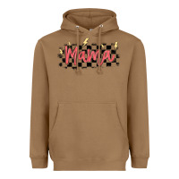 Toasted Coconut checkered mama Heavyweight Hoodie - MaliasSmallBusiness