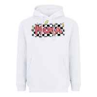 White checkered mama Heavyweight Hoodie - MaliasSmallBusiness