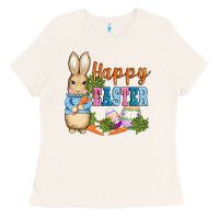 Bone easter bunny egg and carrots Ladies Tee - AdoDesignShop