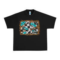 Black race leopard and gemstone background Urban Heavy Tee - HRA Design Shop