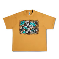 Peanut Butter race leopard and gemstone background Urban Heavy Tee - HRA Design Shop