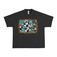 Pigment Black race leopard and gemstone background Urban Heavy Tee - HRA Design Shop