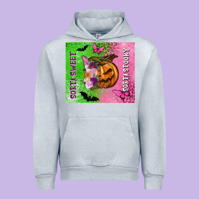 Sorta Sweet Sorta Spooky Urban Hoodie Designed By Nancycooperartshop