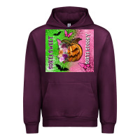 Mauve Wine Sorta sweet sorta spooky Urban Hoodie - NancyCooperArtShop