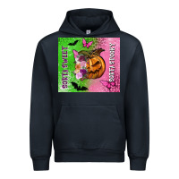 Navy Sorta sweet sorta spooky Urban Hoodie - NancyCooperArtShop