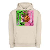 Pigment French Oak Sorta sweet sorta spooky Urban Hoodie - NancyCooperArtShop
