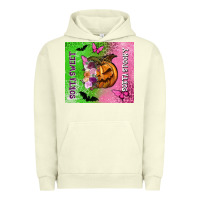 Pigment Pistachio Sorta sweet sorta spooky Urban Hoodie - NancyCooperArtShop