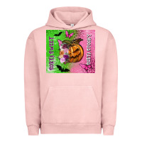 Pigment Salmon Sorta sweet sorta spooky Urban Hoodie - NancyCooperArtShop
