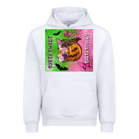 White Sorta sweet sorta spooky Urban Hoodie - NancyCooperArtShop