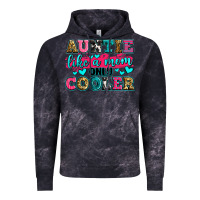 Auntie Like A Mom Only Cooler Vintage Hoodie | Teevron