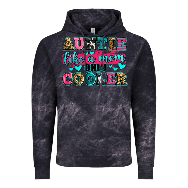 Auntie Like A Mom Only Cooler Vintage Hoodie by Zillion Design Studio | Teevron