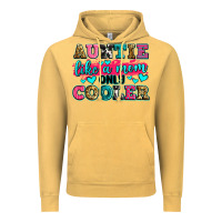 Vintage Mustard auntie like a mom only cooler Vintage Hoodie - Zillion Design Studio