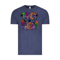 Vintage Denim trick or treat Vintage Tee - RacoonDesign