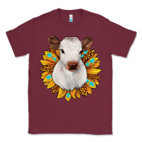Burgundy sunflower heifer Classic Tee - JahusDesignShop