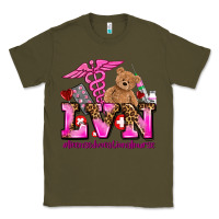Army Green valentines day lvn licensed vocational nurse Classic Tee - AdoDesignShop
