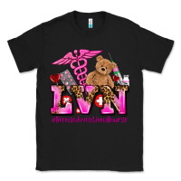 Black valentines day lvn licensed vocational nurse Classic Tee - AdoDesignShop