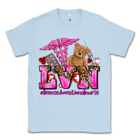 Dusty Blue valentines day lvn licensed vocational nurse Classic Tee - AdoDesignShop