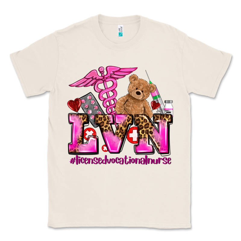 Valentines Day Lvn Licensed Vocational Nurse Classic Tee by AdoDesignShop | Teevron