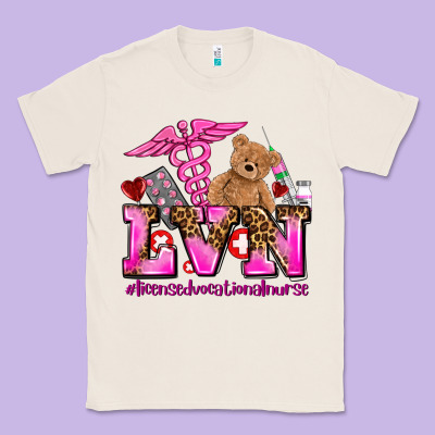 Valentines Day Lvn Licensed Vocational Nurse Classic Tee Designed By Adodesignshop