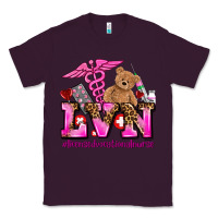 Plum valentines day lvn licensed vocational nurse Classic Tee - AdoDesignShop