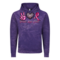 Cloud Purple peace love cure Vintage Hoodie - JahusDesignShop