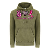 Vintage Olive peace love cure Vintage Hoodie - JahusDesignShop