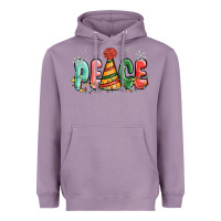 Lavender peace Heavyweight Hoodie - MaliasSmallBusiness