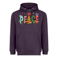 Plum peace Heavyweight Hoodie - MaliasSmallBusiness