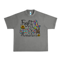 Tornado fight for autism awareness Urban Heavy Tee - CowhideDigitalArt