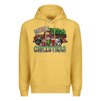 Antique Gold merry christmas Premium Hoodie - SublimationCraftShop