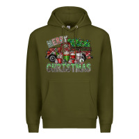Army Green merry christmas Premium Hoodie - SublimationCraftShop