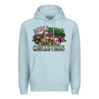 Blue Mist merry christmas Premium Hoodie - SublimationCraftShop