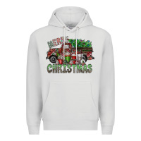 Dove Grey merry christmas Premium Hoodie - SublimationCraftShop