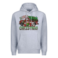 Heather Grey merry christmas Premium Hoodie - SublimationCraftShop