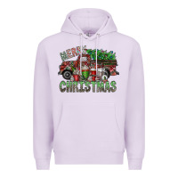 Lilac merry christmas Premium Hoodie - SublimationCraftShop