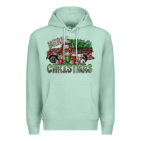 Seafoam merry christmas Premium Hoodie - SublimationCraftShop