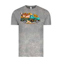 Cloud Rock western farm truck farm animals Vintage Tee - FaDigitalArtStudio