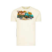 Vintage Arctic western farm truck farm animals Vintage Tee - FaDigitalArtStudio