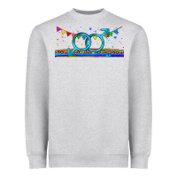 Heather Grey lgbtq gay  libbey glass Heavyweight Sweatshirt - HRA Design Shop