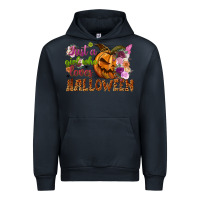 Navy Just a girl who loves Halloween Urban Hoodie - NancyCooperArtShop