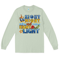 Matcha eight night and eight light for hanukkah Long Sleeve Tee - AdoDesignShop