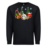 Black christmas Premium Sweatshirt - MaliasSmallBusiness