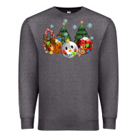 Charcoal Heather christmas Premium Sweatshirt - MaliasSmallBusiness