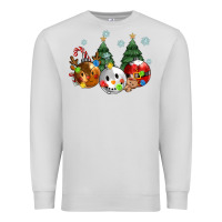 Dove Grey christmas Premium Sweatshirt - MaliasSmallBusiness