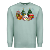 Seafoam christmas Premium Sweatshirt - MaliasSmallBusiness