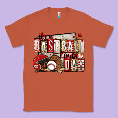 It's A Baseball Kinda Day Classic Tee Designed By Jasminsmagicworld