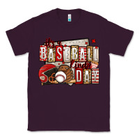 Plum it's a baseball kinda day Classic Tee - Jasminsmagicworld